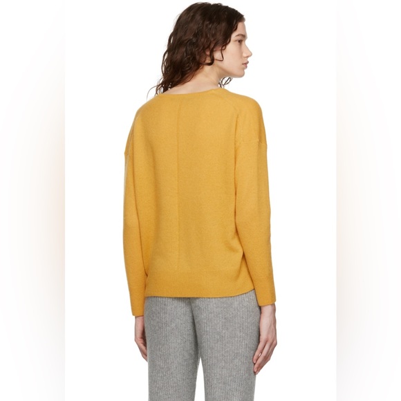 360 CASHMERE Tegan V-Neck Cashmere Sweater S - Picture 2 of 4